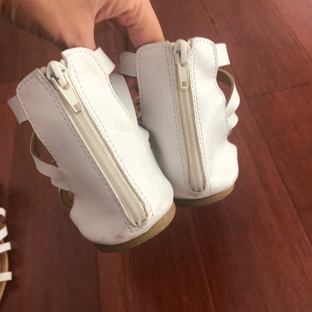 Off white caged sandals - Picture 4 of 7